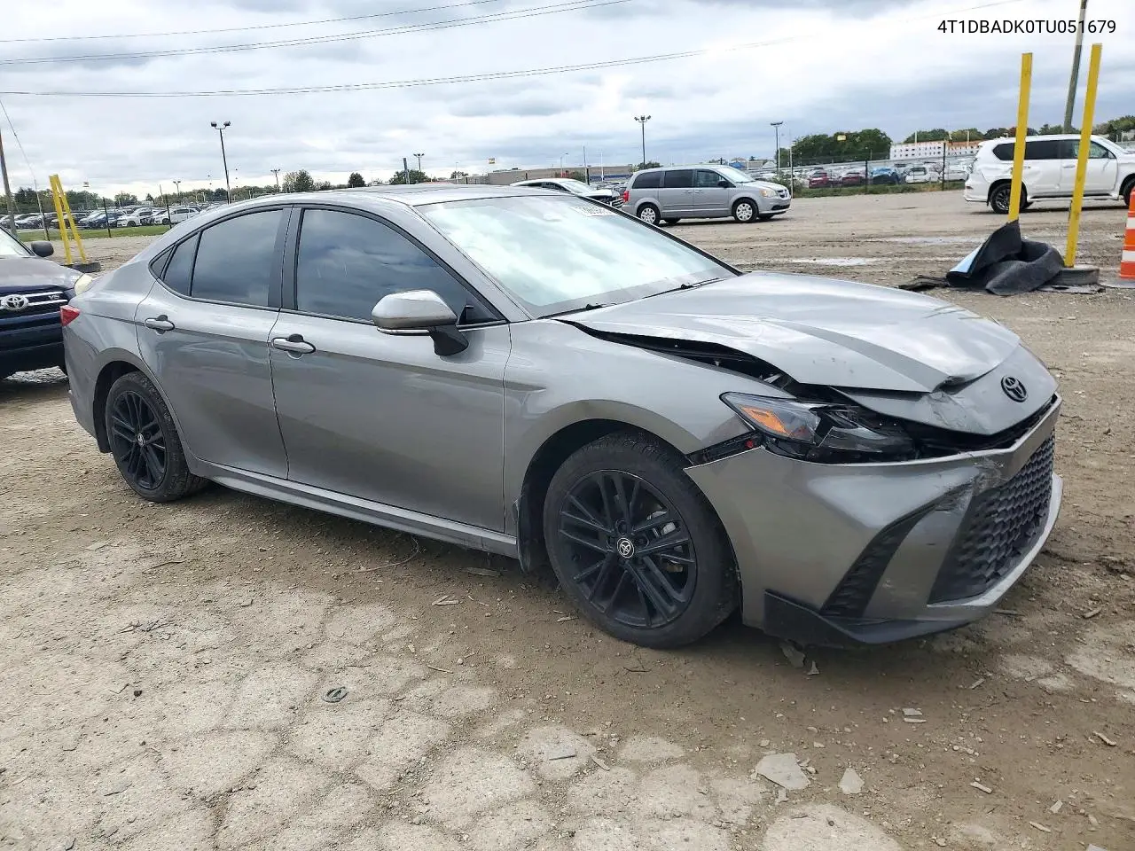 2026 TOYOTA CAMRY VIN 4T1DBADK0TU051679 — фото 4