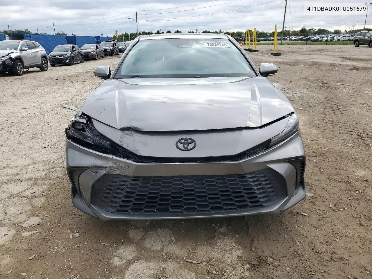 2026 TOYOTA CAMRY VIN 4T1DBADK0TU051679 — фото 5