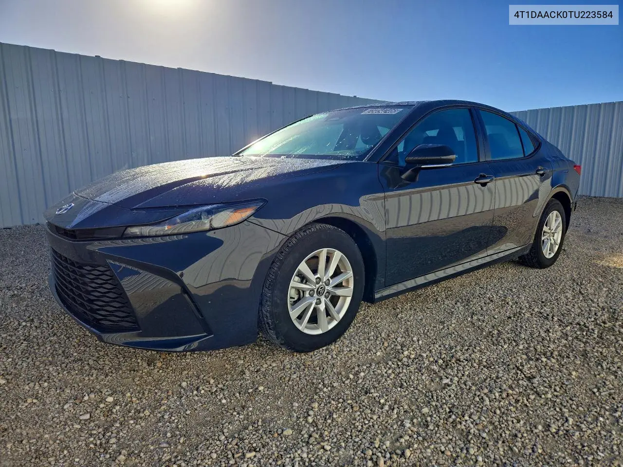 TOYOTA CAMRY 2026, VIN 4T1DAACK0TU223584
