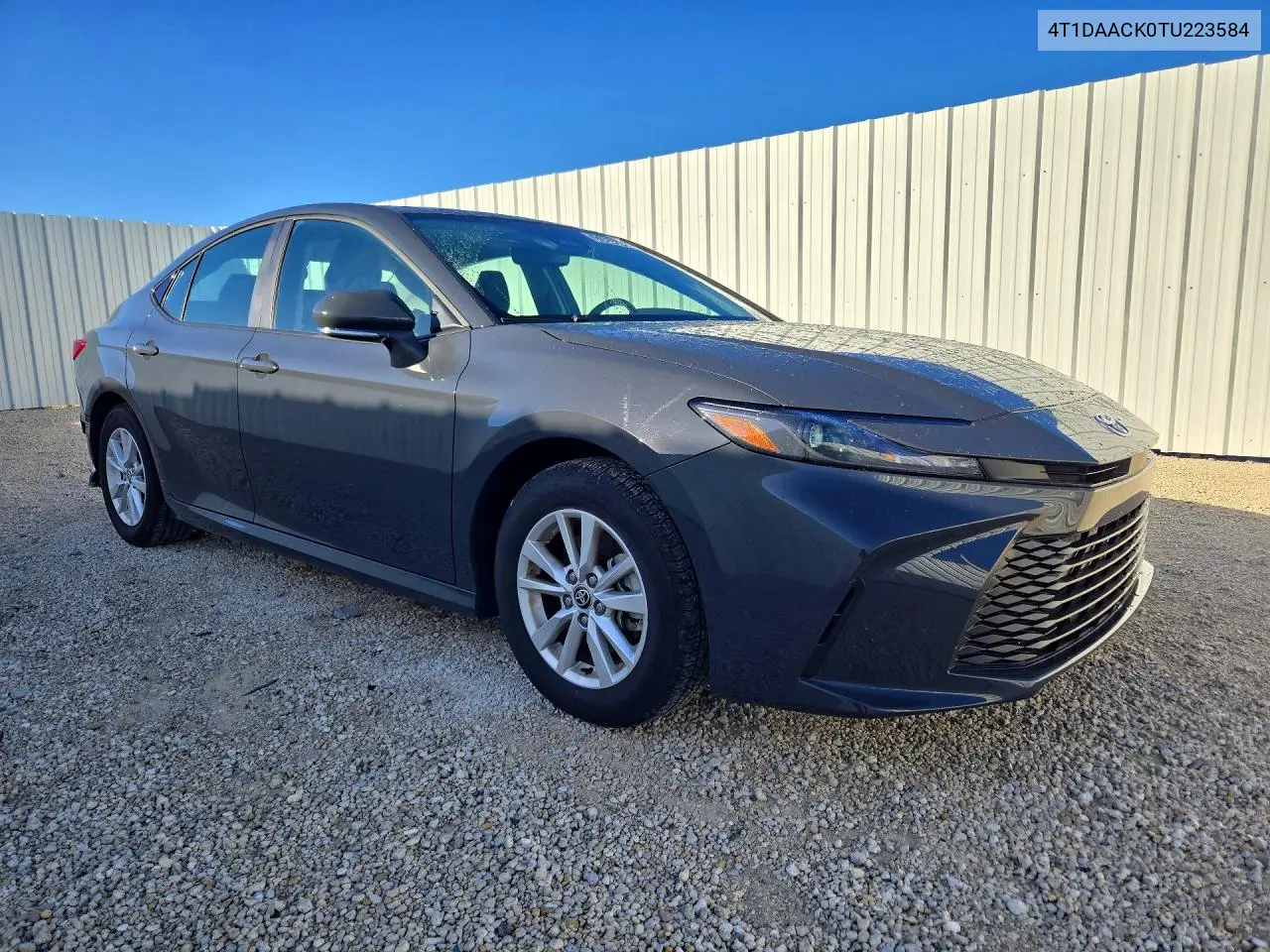 2026 TOYOTA CAMRY VIN 4T1DAACK0TU223584 — фото 4