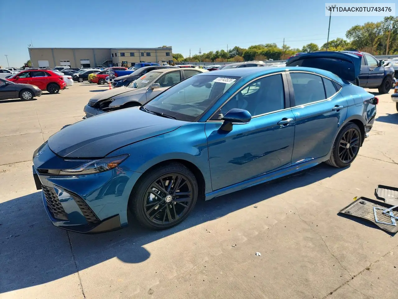 TOYOTA CAMRY 2026, VIN 4T1DAACK0TU743476