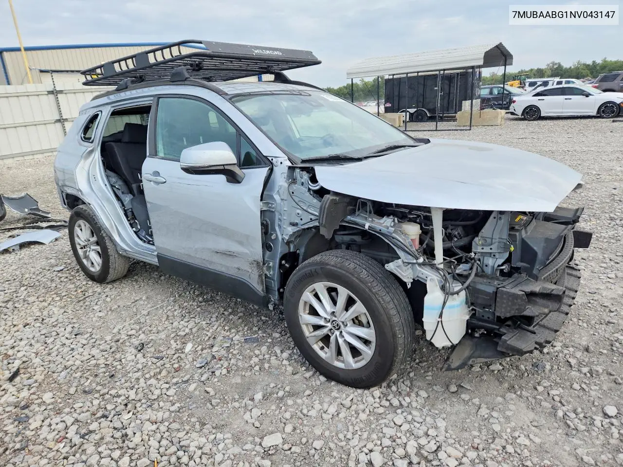 2022 TOYOTA COROLLA CROSS VIN 7MUBAABG1NV043147 — фото 4