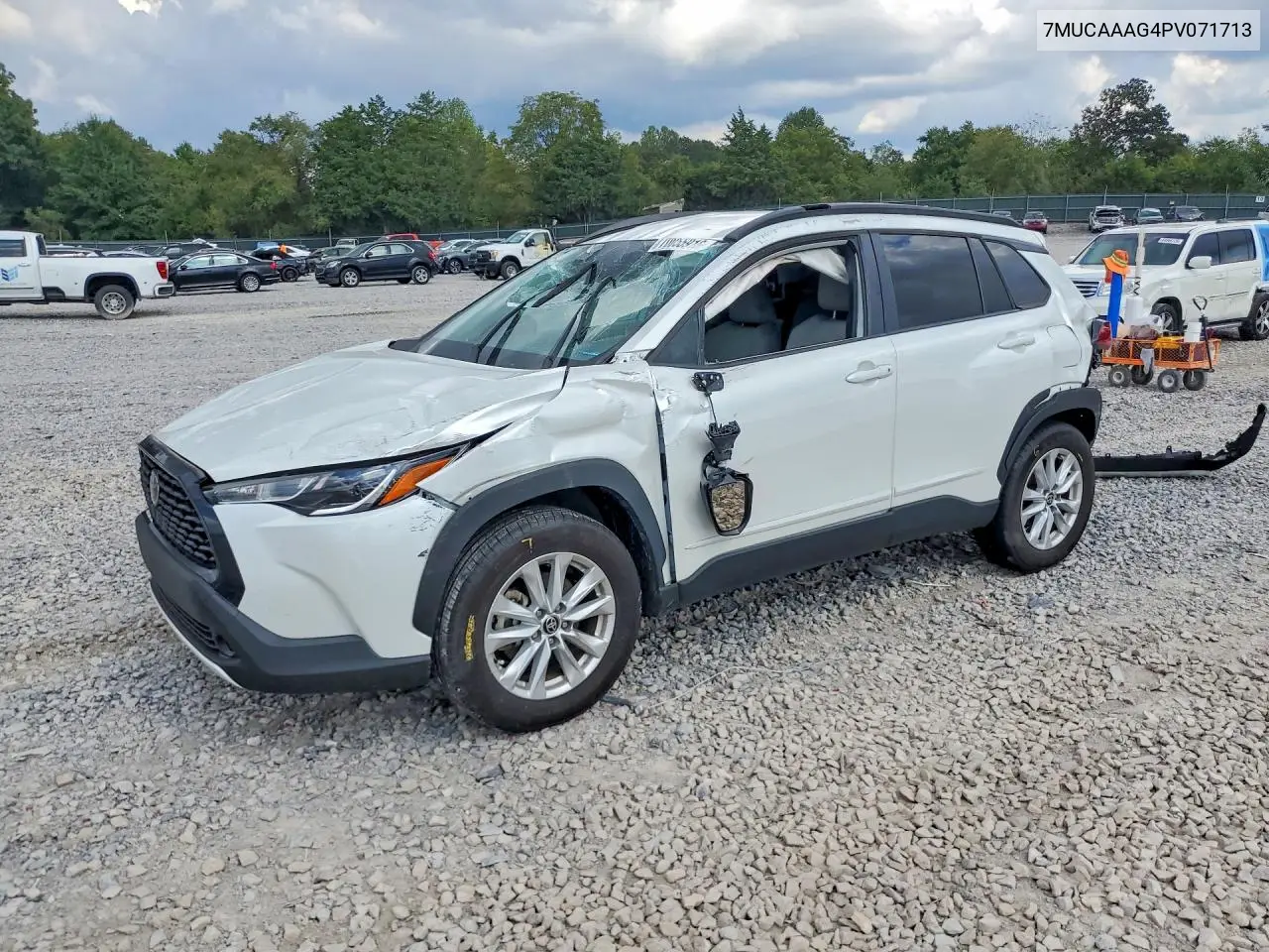 TOYOTA COROLLA CROSS 2023, VIN 7MUCAAAG4PV071713
