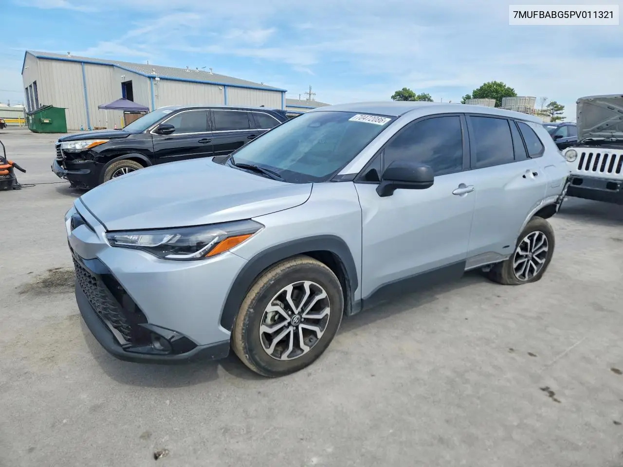 TOYOTA COROLLA CROSS 2023, VIN 7MUFBABG5PV011321