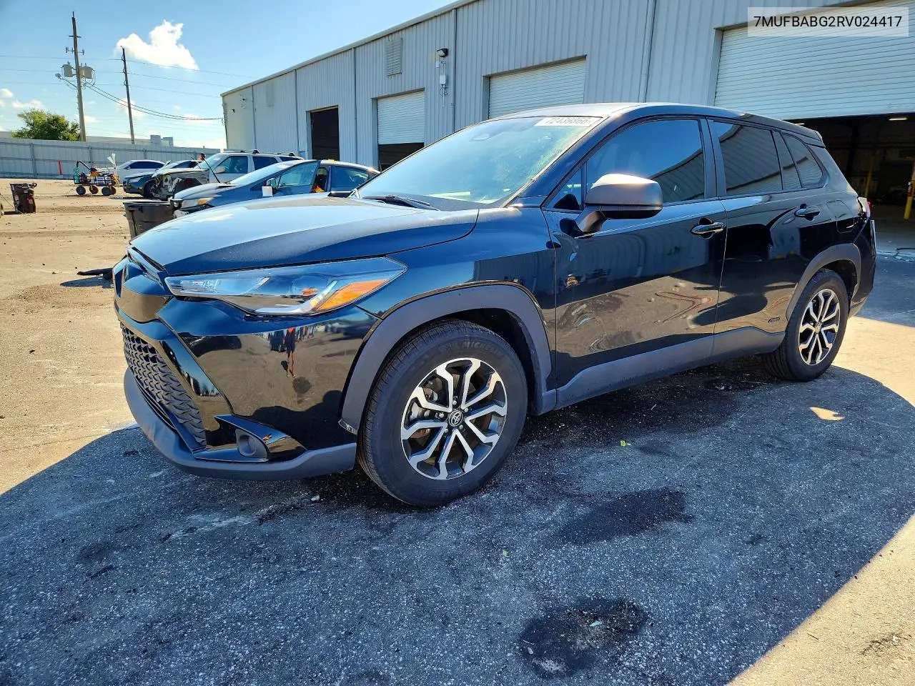 TOYOTA COROLLA CROSS 2024, VIN 7MUFBABG2RV024417