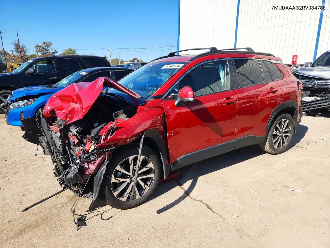TOYOTA COROLLA CROSS 2024, VIN 7MUDAAAG2RV084788