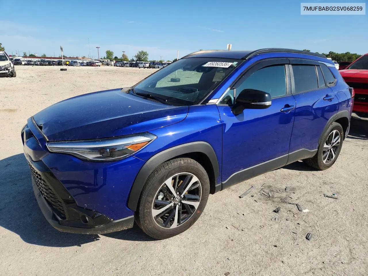 TOYOTA COROLLA CROSS 2025, VIN 7MUFBABG2SV068259