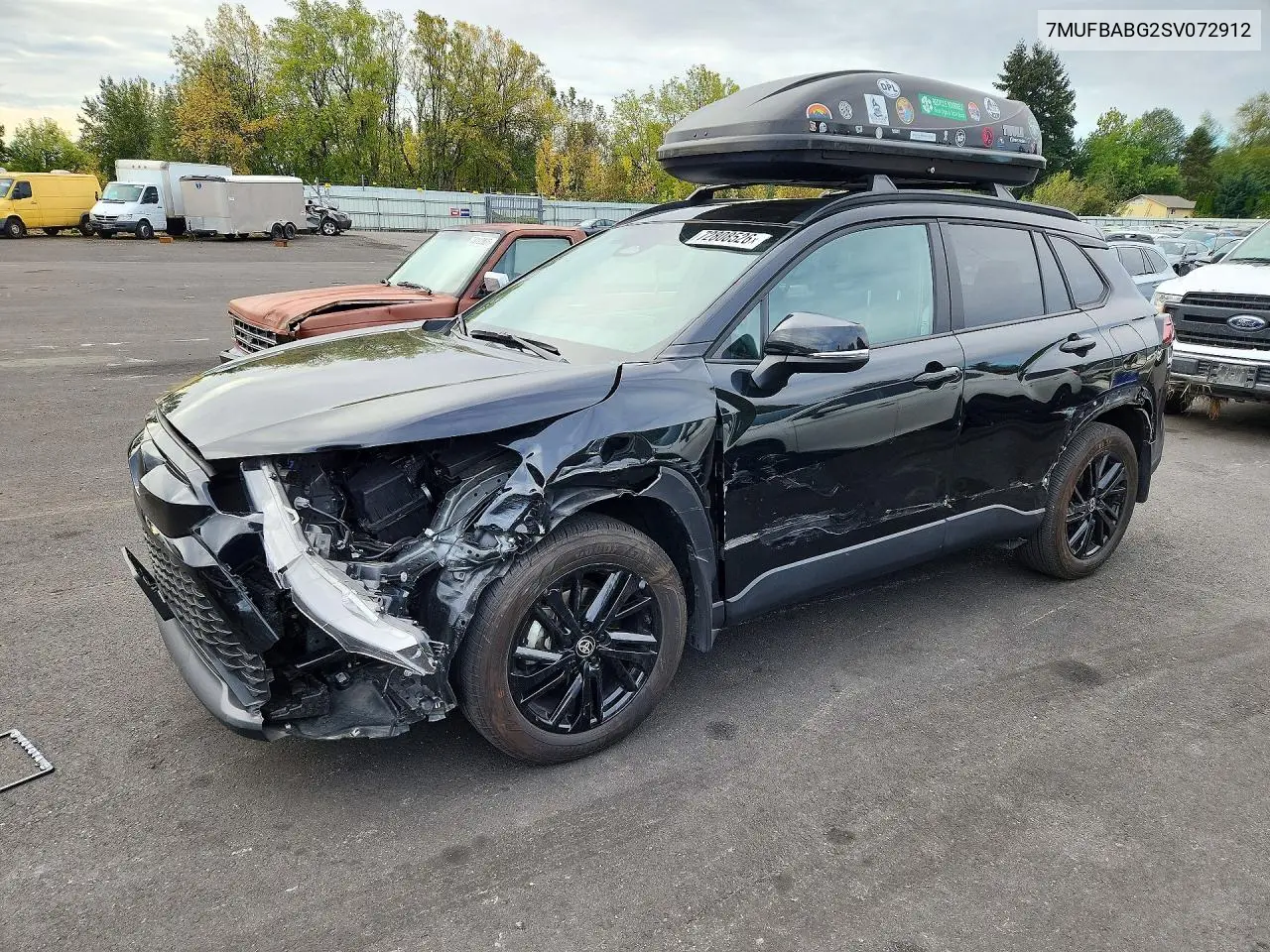 TOYOTA COROLLA CROSS 2025, VIN 7MUFBABG2SV072912