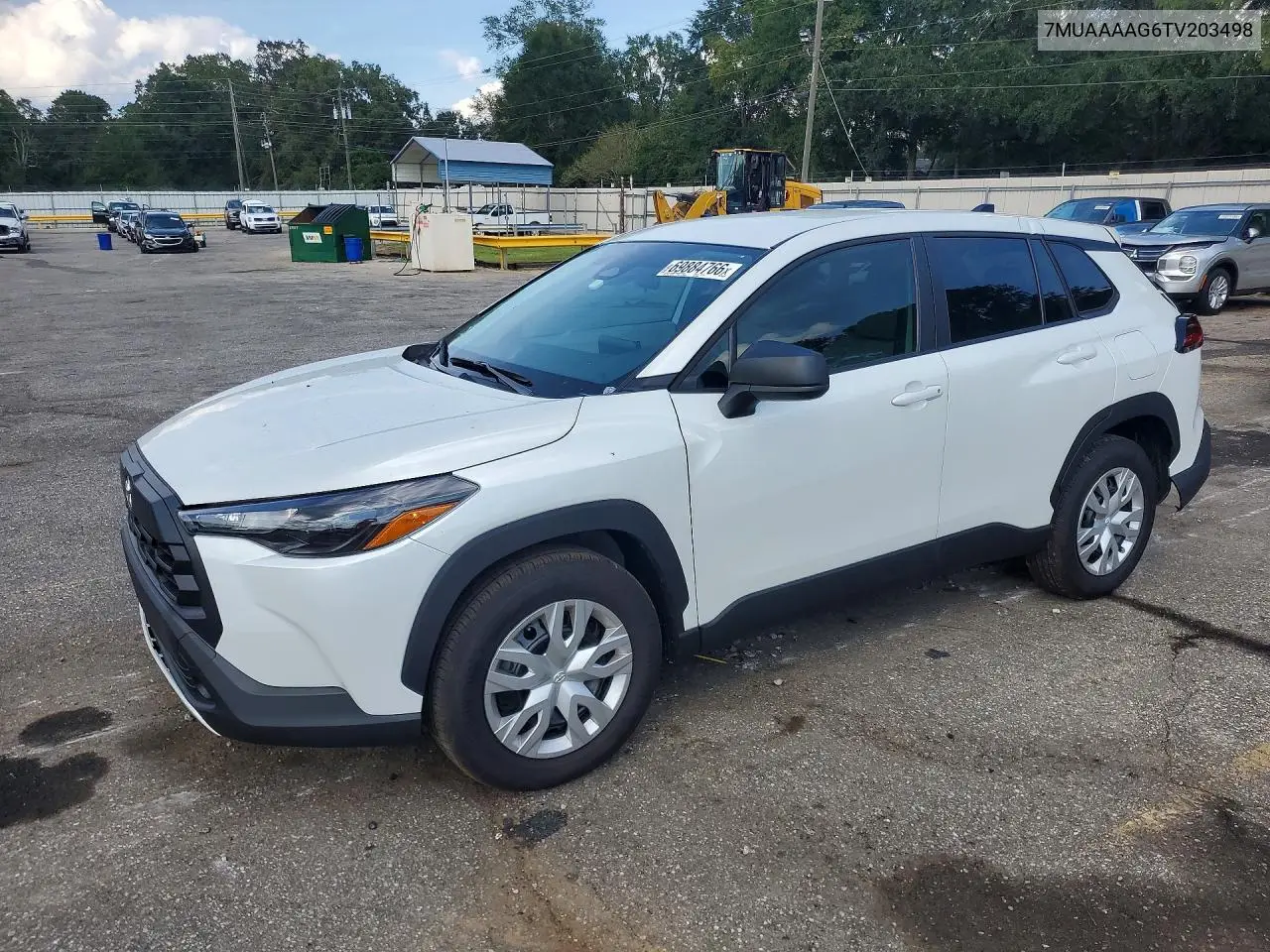 TOYOTA COROLLA CROSS 2026, VIN 7MUAAAAG6TV203498