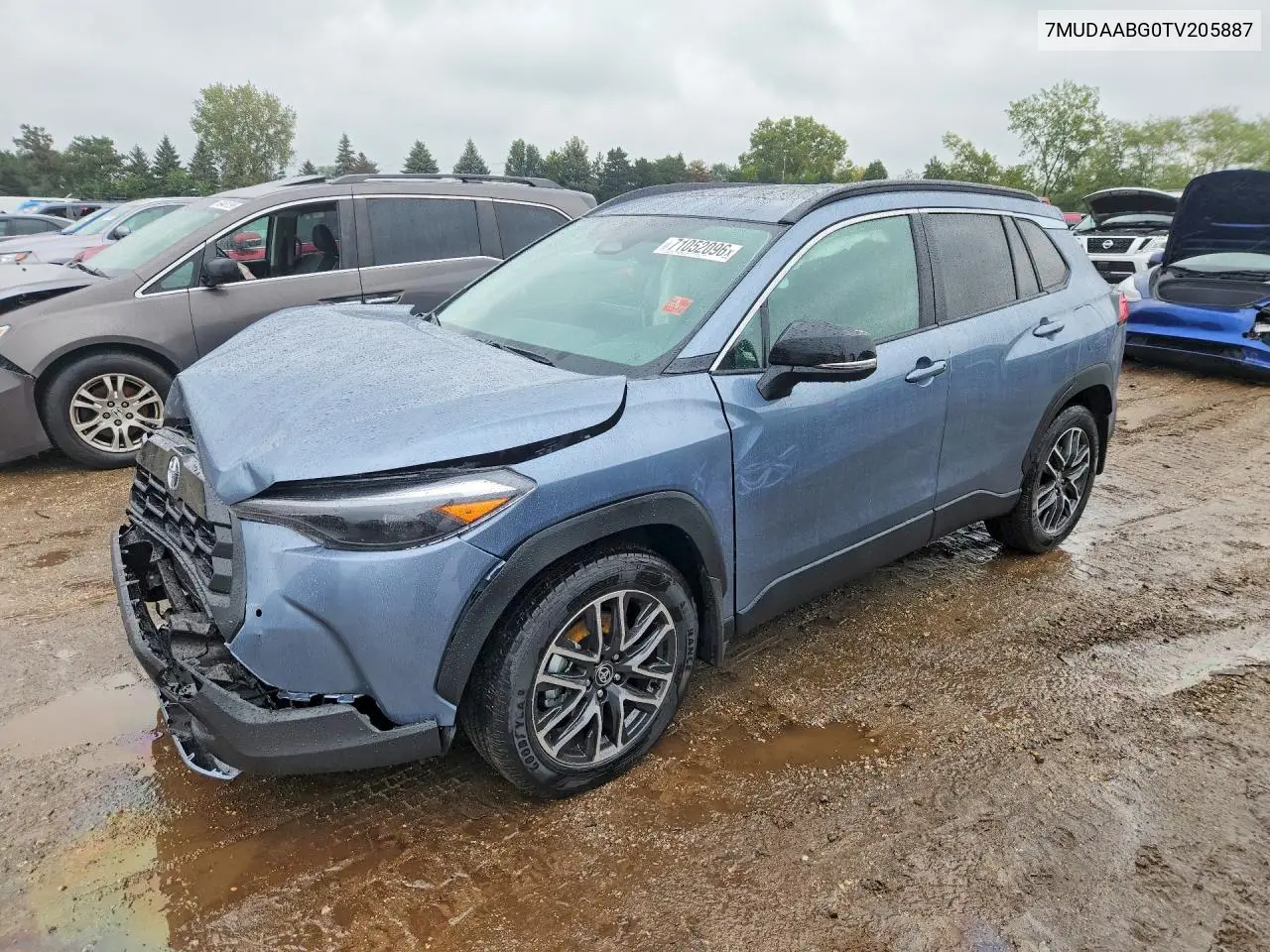 TOYOTA COROLLA CROSS 2026, VIN 7MUDAABG0TV205887