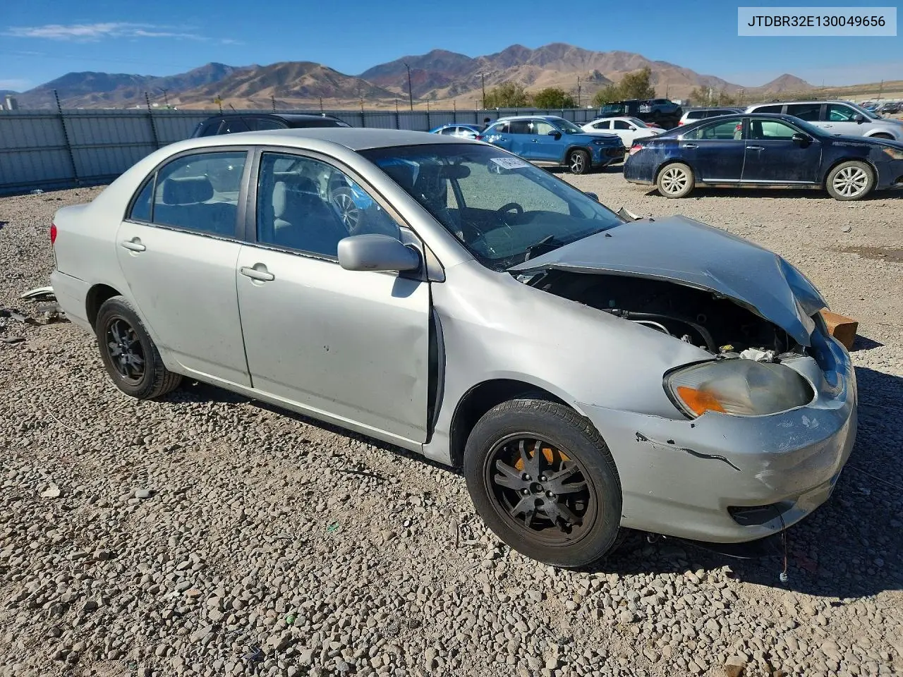 2003 TOYOTA COROLLA VIN JTDBR32E130049656 — фото 4