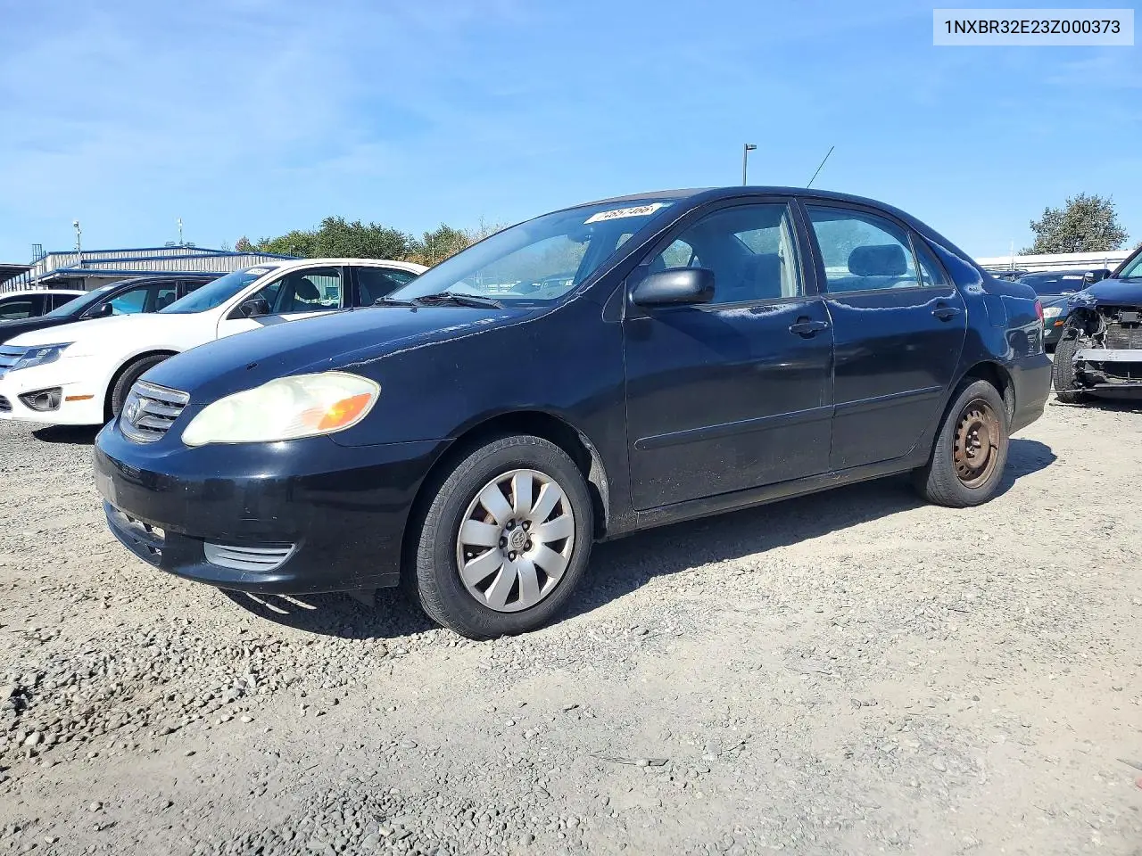 TOYOTA COROLLA 2003, VIN 1NXBR32E23Z000373