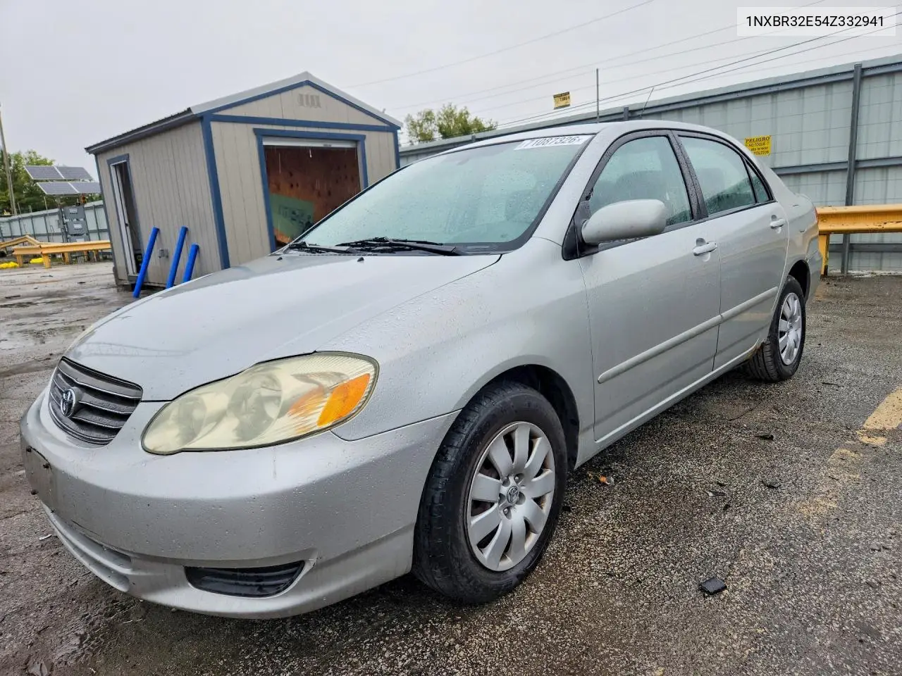TOYOTA COROLLA 2004, VIN 1NXBR32E54Z332941
