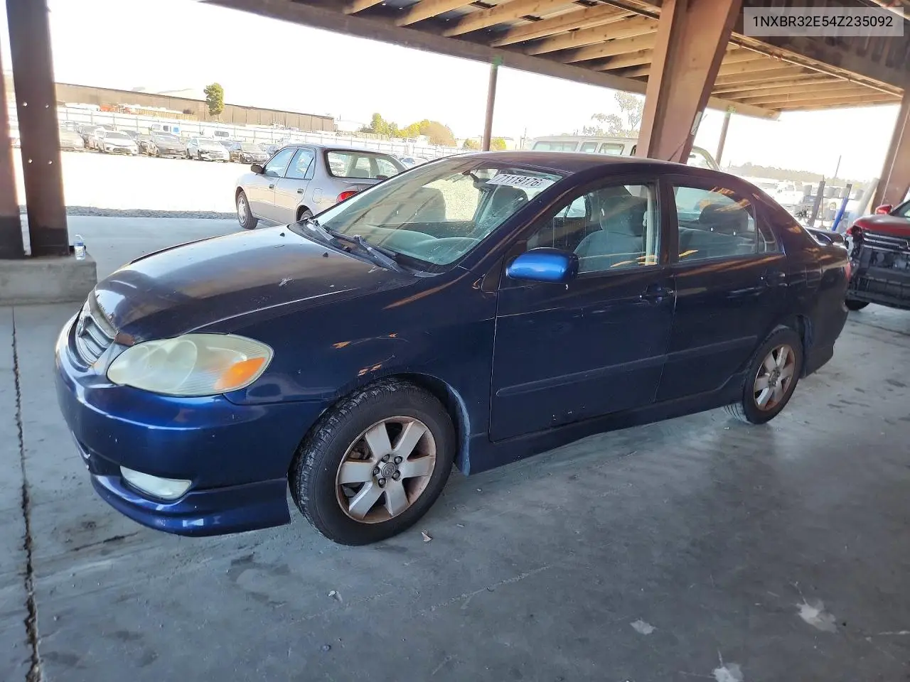TOYOTA COROLLA 2004, VIN 1NXBR32E54Z235092