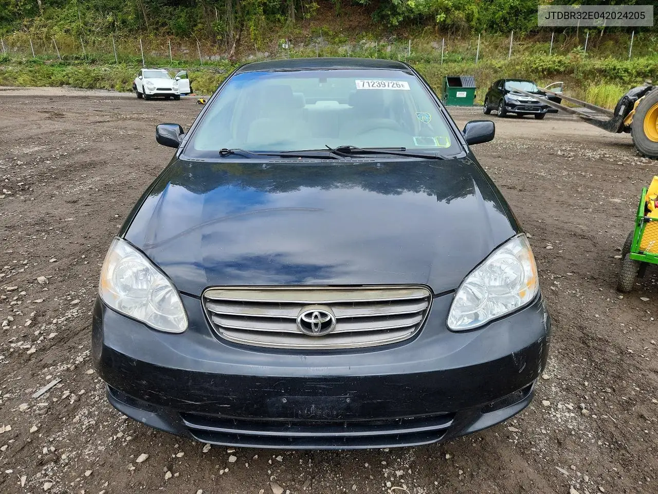 2004 TOYOTA COROLLA VIN JTDBR32E042024205 — фото 5