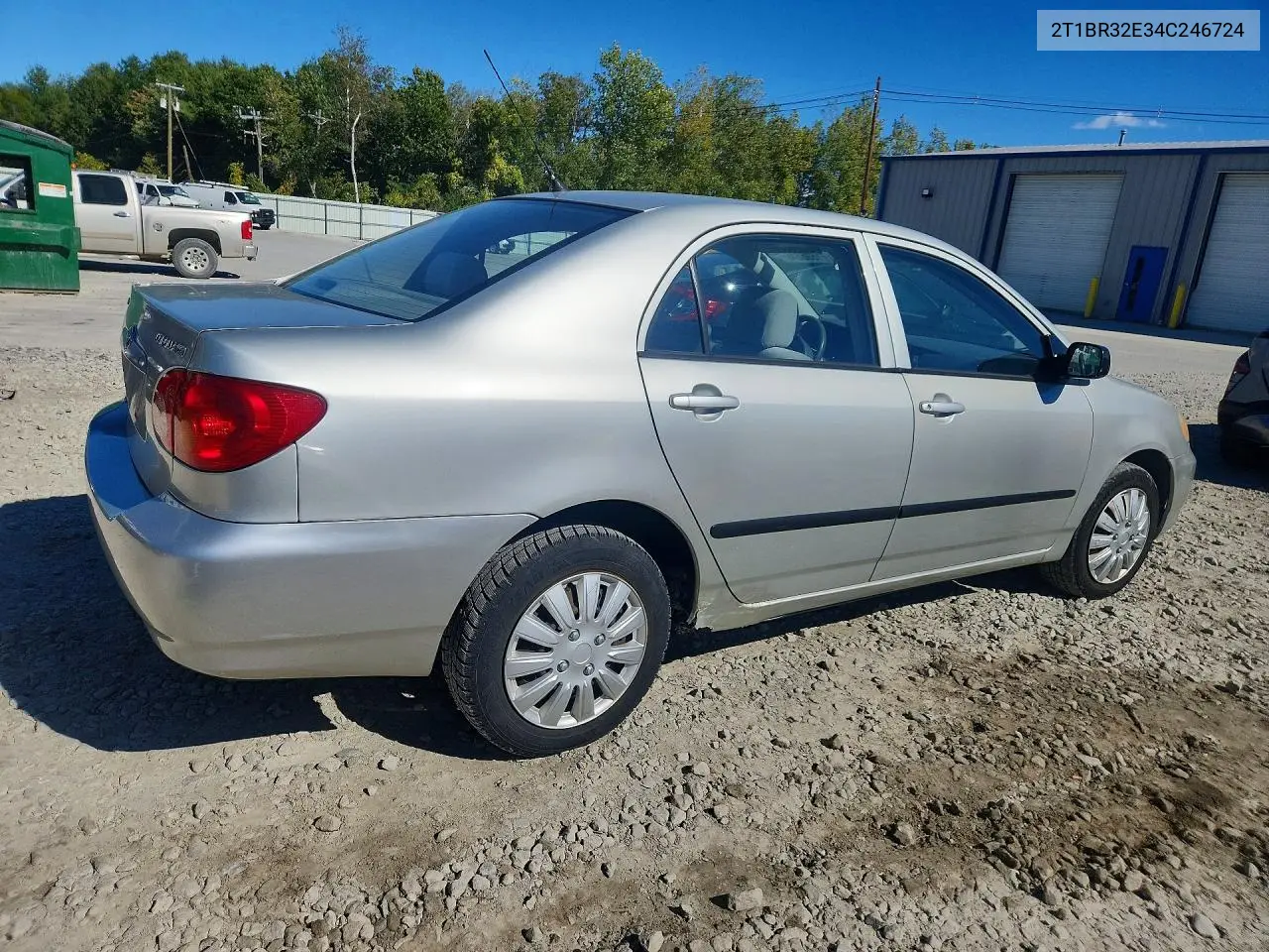 2004 TOYOTA COROLLA VIN 2T1BR32E34C246724 — фото 3