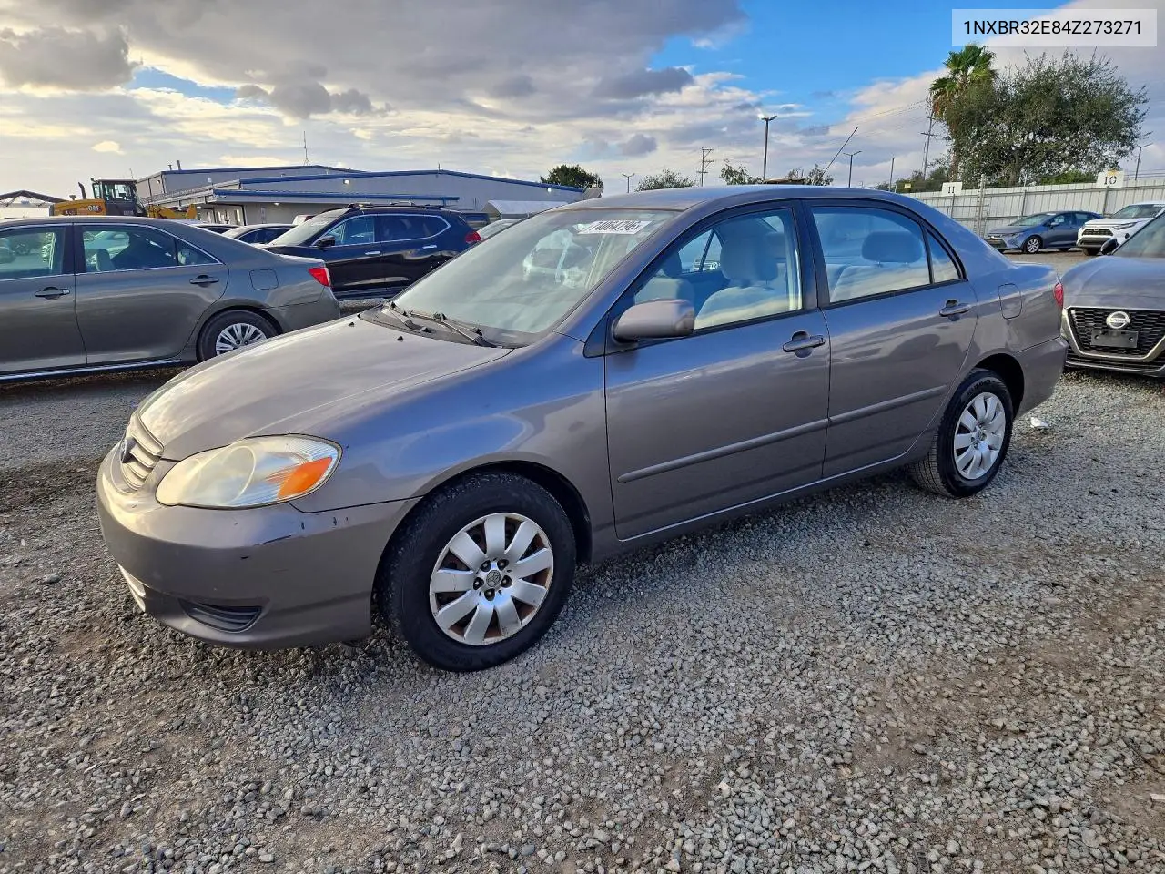 TOYOTA COROLLA 2004, VIN 1NXBR32E84Z273271