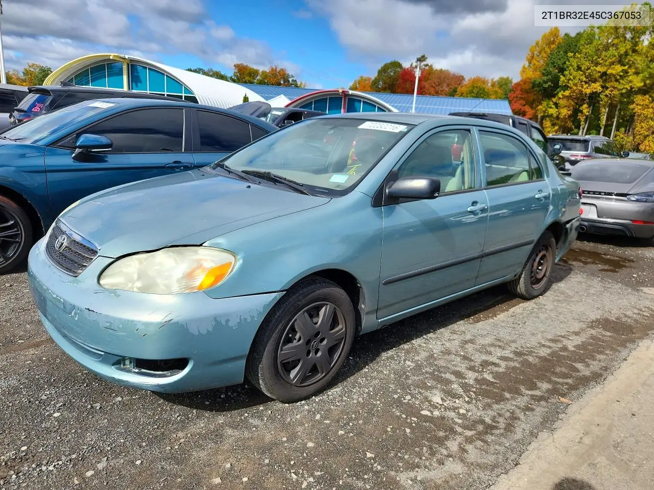 TOYOTA COROLLA 2005, VIN 2T1BR32E45C367053