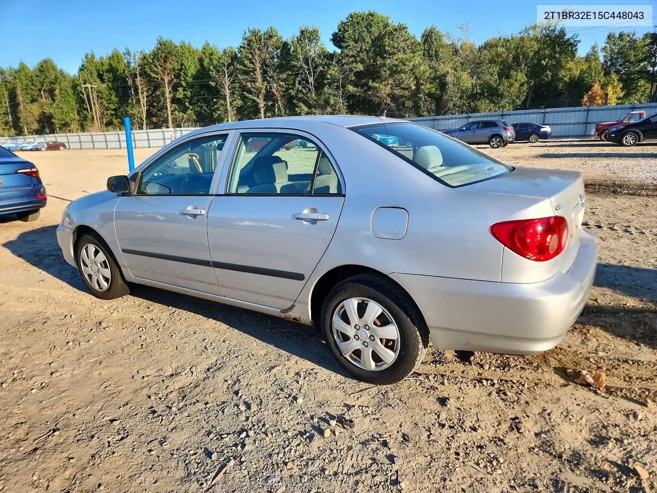 2005 TOYOTA COROLLA VIN 2T1BR32E15C448043 — фото 2