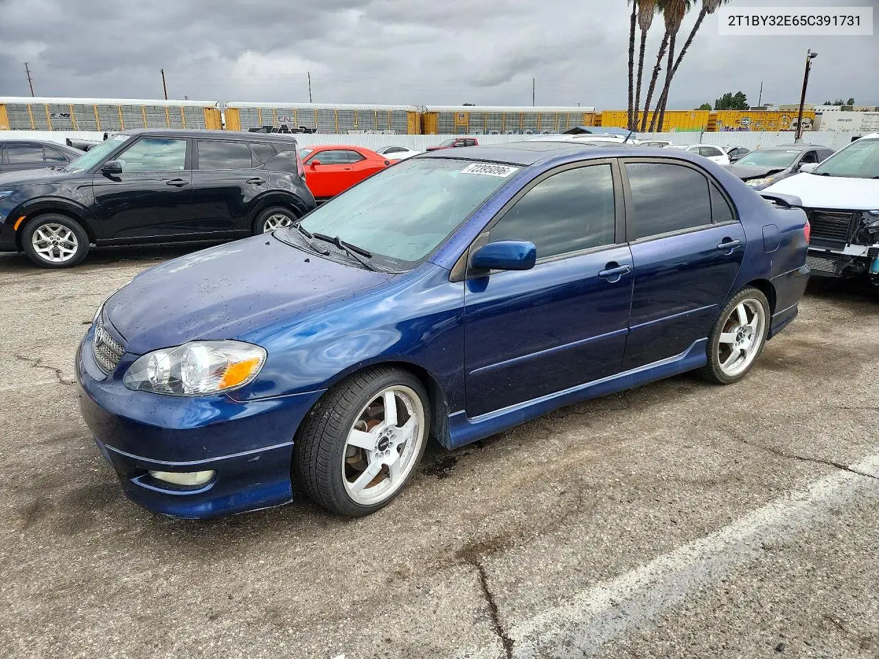 TOYOTA COROLLA 2005, VIN 2T1BY32E65C391731