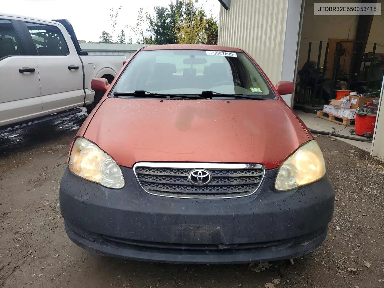 2005 TOYOTA COROLLA VIN JTDBR32E650053415 — фото 5