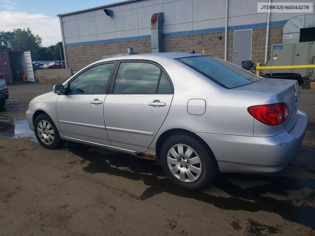 2006 TOYOTA COROLLA VIN JTDBR32E460063278 — фото 2