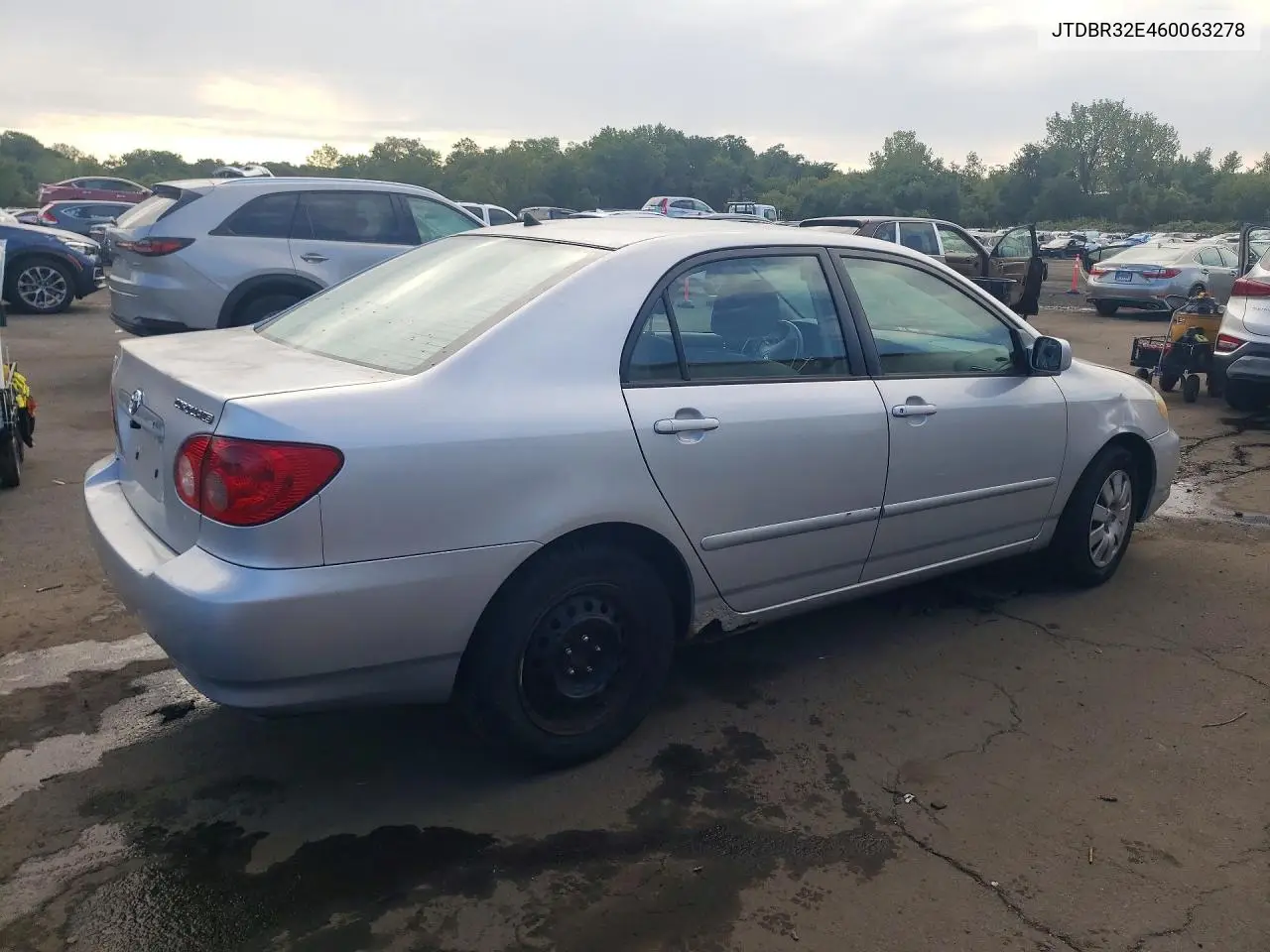 2006 TOYOTA COROLLA VIN JTDBR32E460063278 — фото 3
