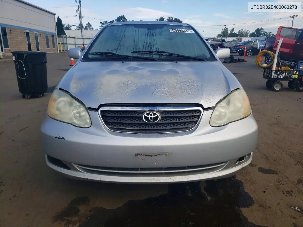 2006 TOYOTA COROLLA VIN JTDBR32E460063278 — фото 5