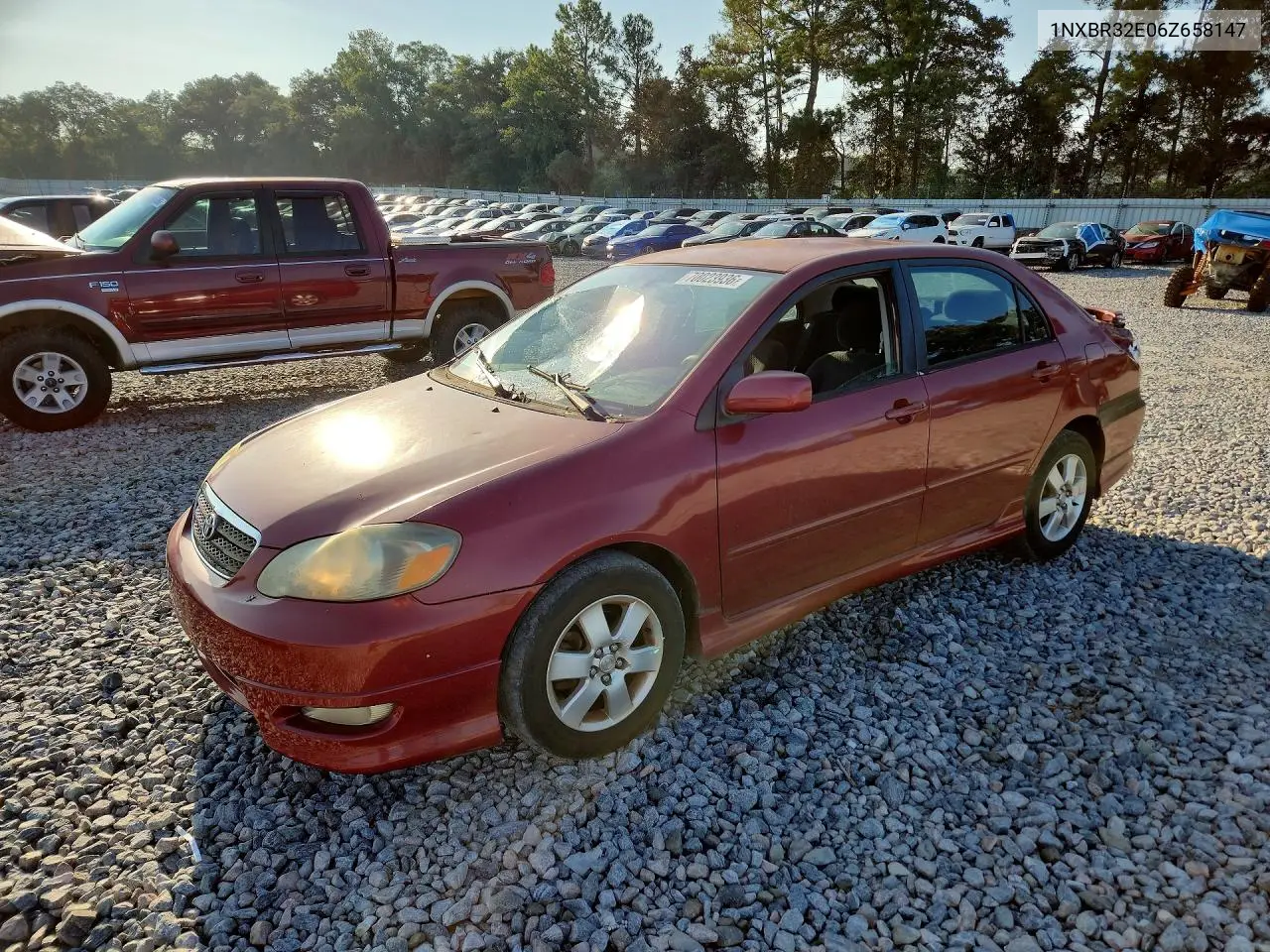 TOYOTA COROLLA 2006, VIN 1NXBR32E06Z658147