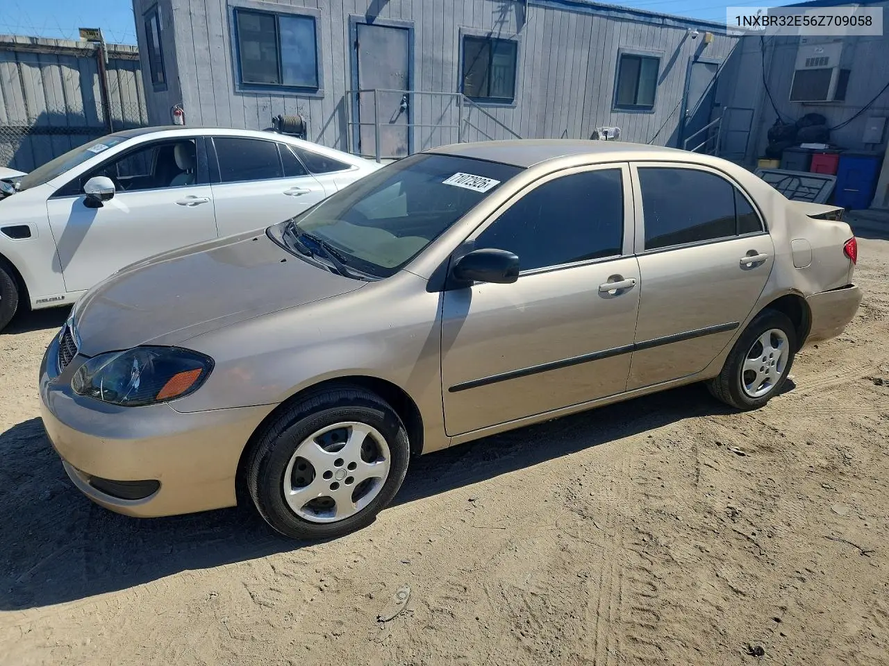 TOYOTA COROLLA 2006, VIN 1NXBR32E56Z709058