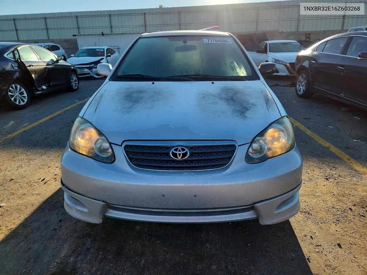 2006 TOYOTA COROLLA VIN 1NXBR32E16Z603268 — фото 5