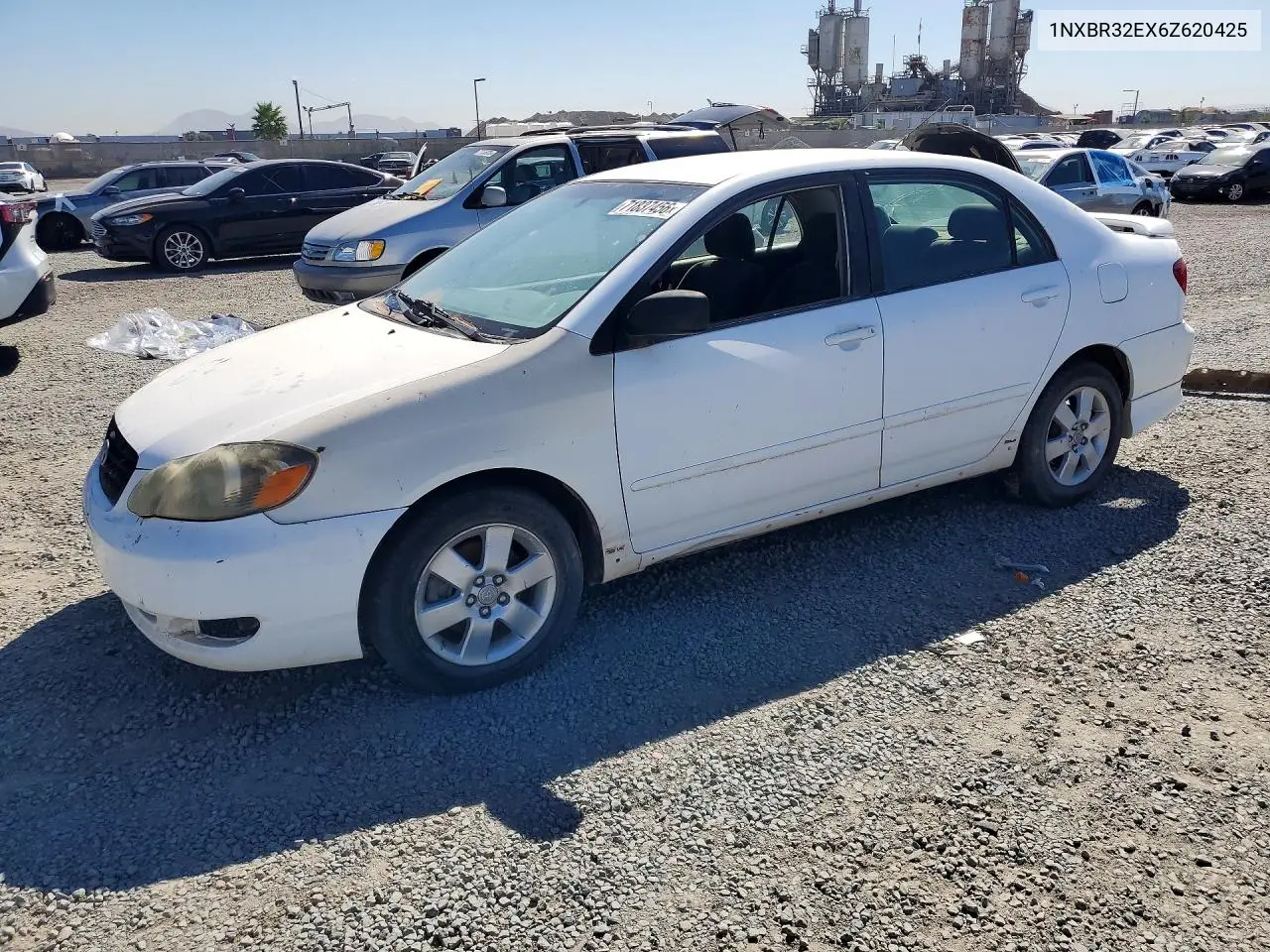 TOYOTA COROLLA 2006, VIN 1NXBR32EX6Z620425