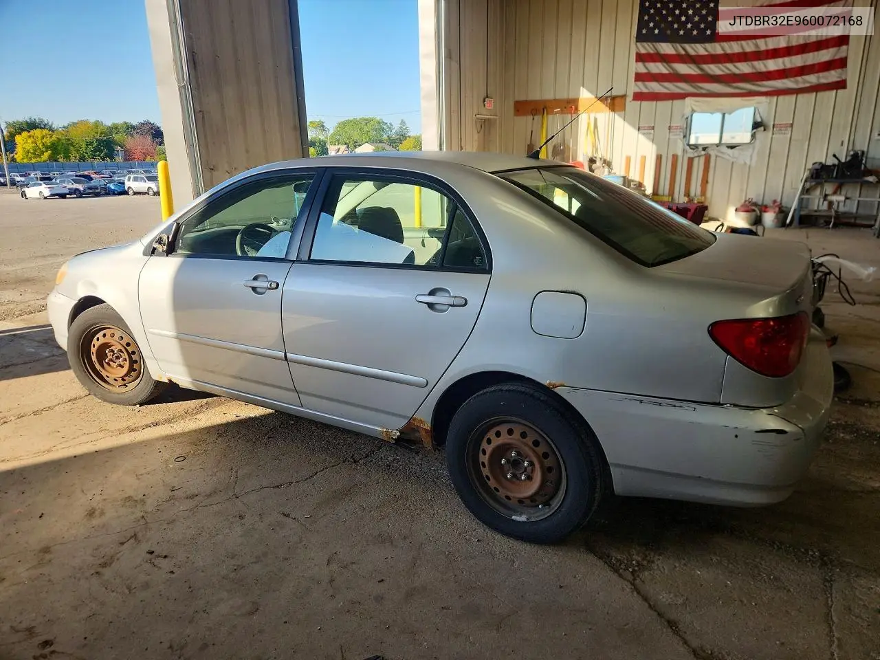 2006 TOYOTA COROLLA VIN JTDBR32E960072168 — фото 2