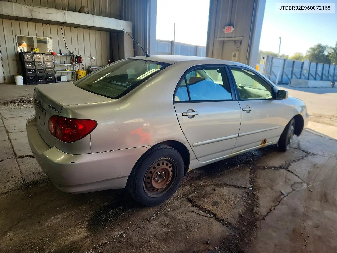 2006 TOYOTA COROLLA VIN JTDBR32E960072168 — фото 3