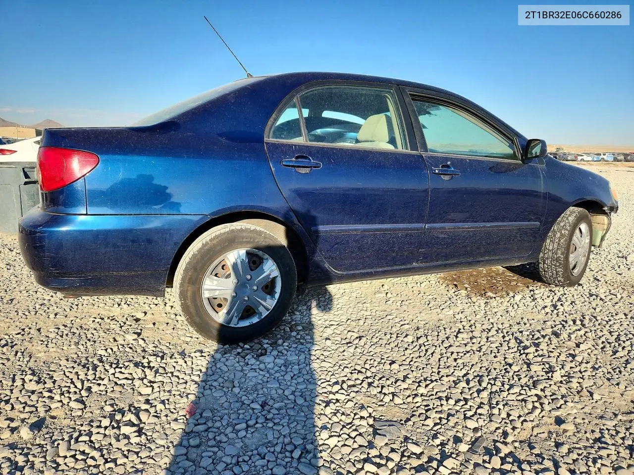 2006 TOYOTA COROLLA VIN 2T1BR32E06C660286 — фото 3