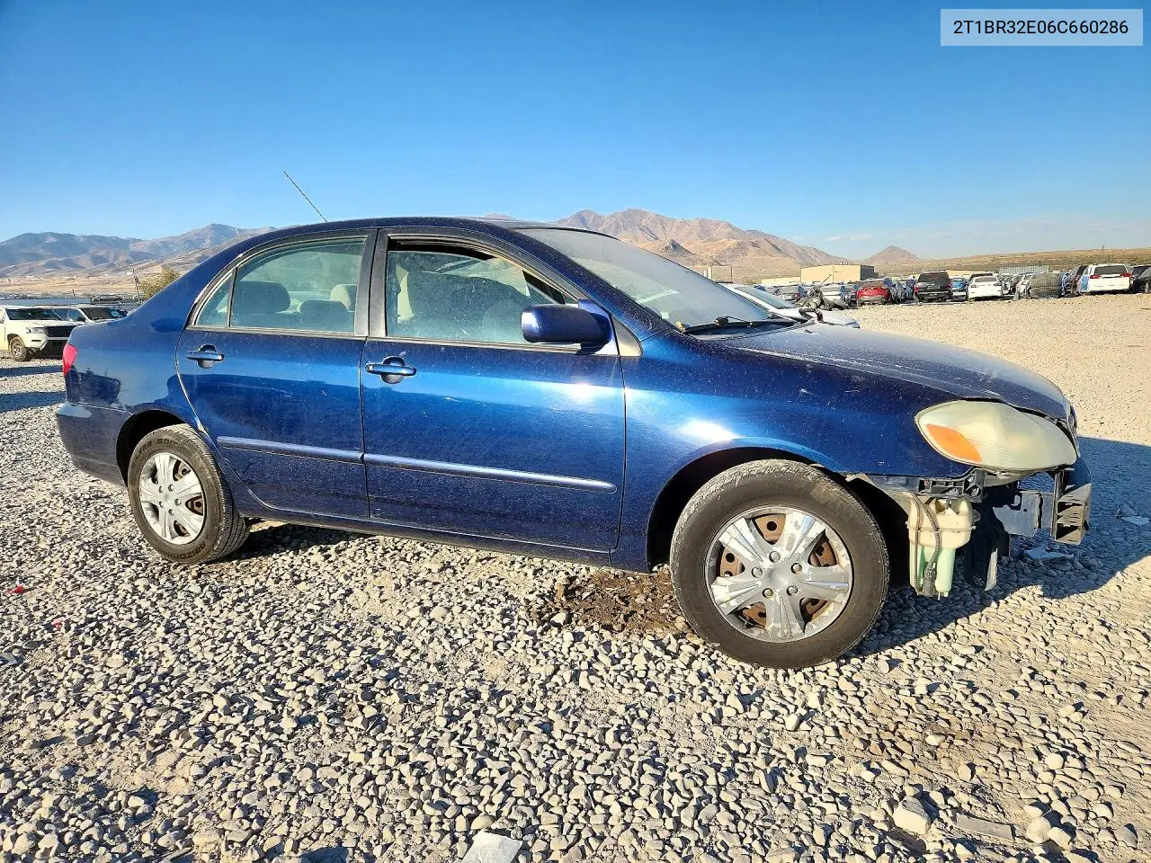 2006 TOYOTA COROLLA VIN 2T1BR32E06C660286 — фото 4