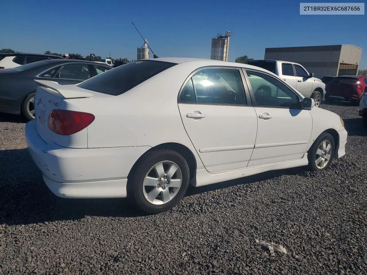 2006 TOYOTA COROLLA VIN 2T1BR32EX6C687656 — фото 3