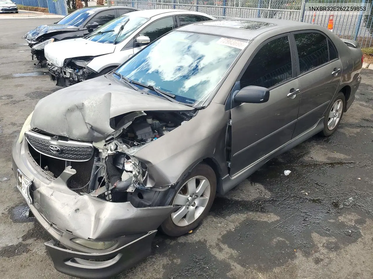 TOYOTA COROLLA 2006, VIN 1NXBR32E262Z59853