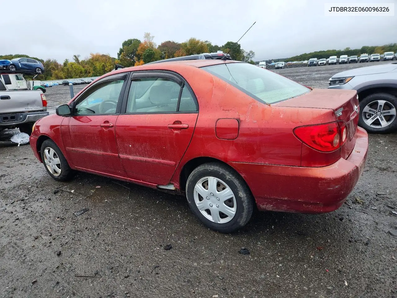 2006 TOYOTA COROLLA VIN JTDBR32E060096326 — фото 2