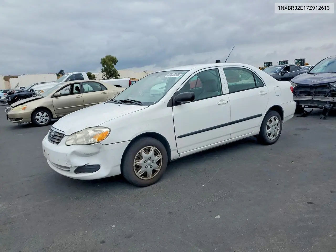 TOYOTA COROLLA 2007, VIN 1NXBR32E17Z912613