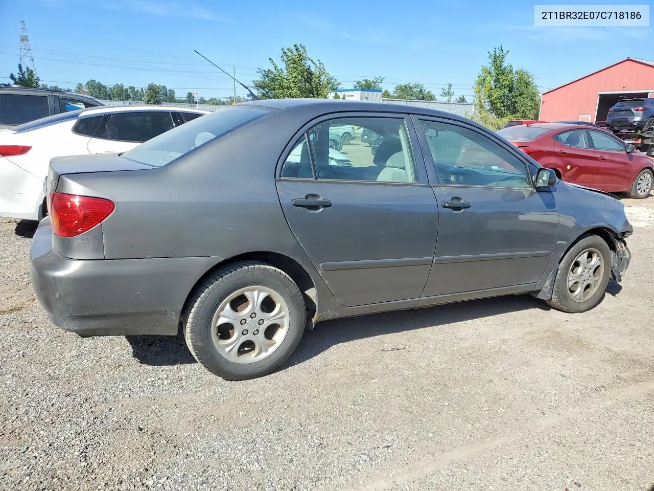 2007 TOYOTA COROLLA VIN 2T1BR32E07C718186 — фото 3