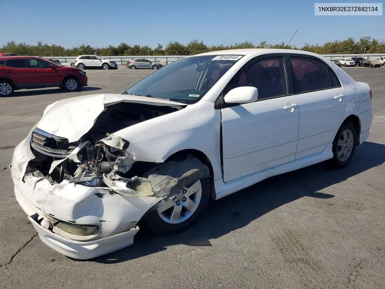 TOYOTA COROLLA 2007, VIN 1NXBR32E27Z882134