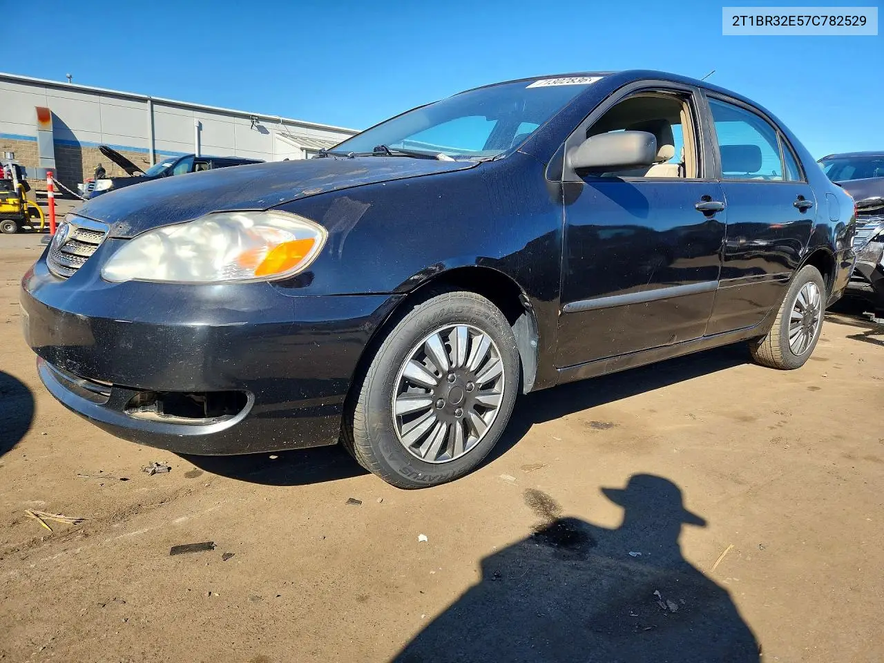 TOYOTA COROLLA 2007, VIN 2T1BR32E57C782529