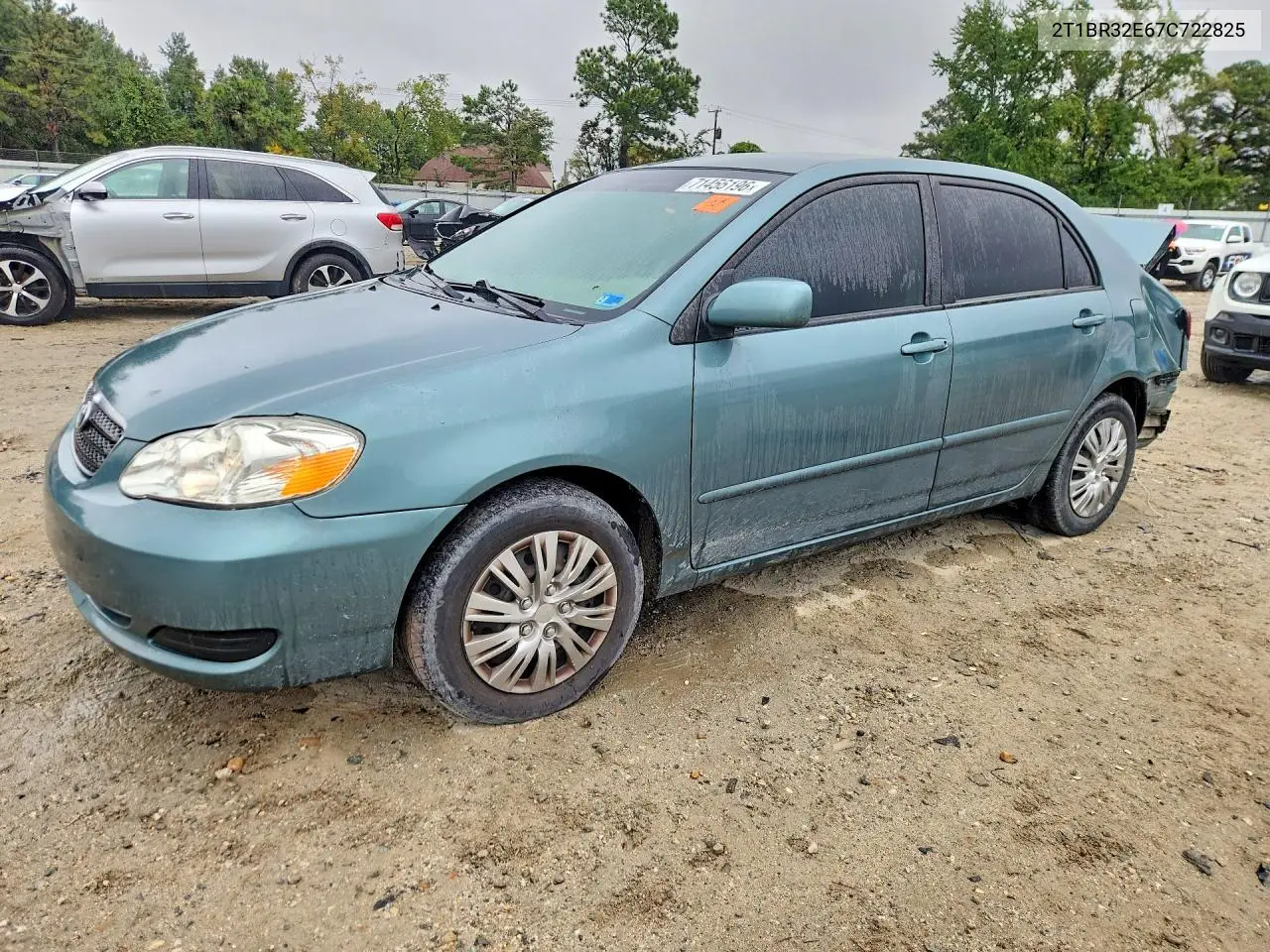 TOYOTA COROLLA 2007, VIN 2T1BR32E67C722825