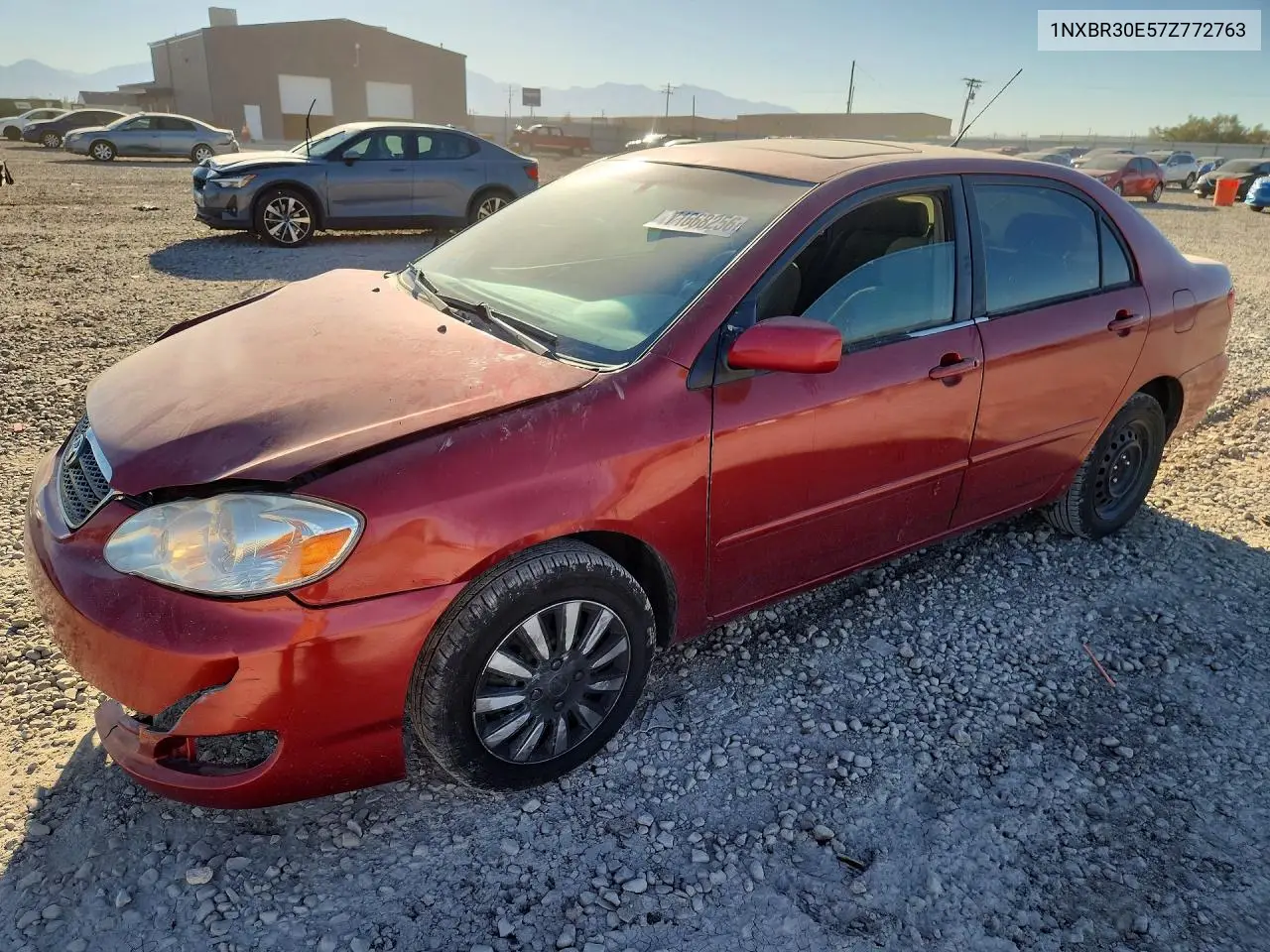 TOYOTA COROLLA 2007, VIN 1NXBR30E57Z772763