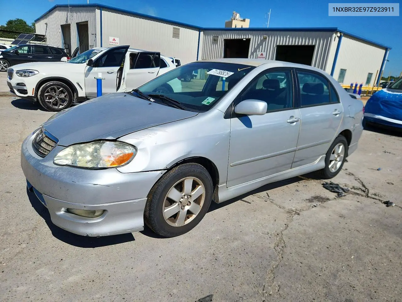 TOYOTA COROLLA 2007, VIN 1NXBR32E97Z923911