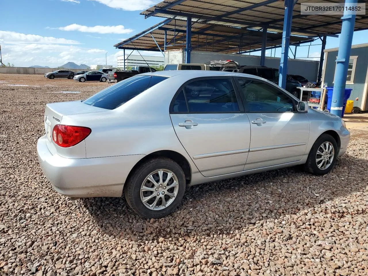 2007 TOYOTA COROLLA VIN JTDBR32E170114852 — фото 3