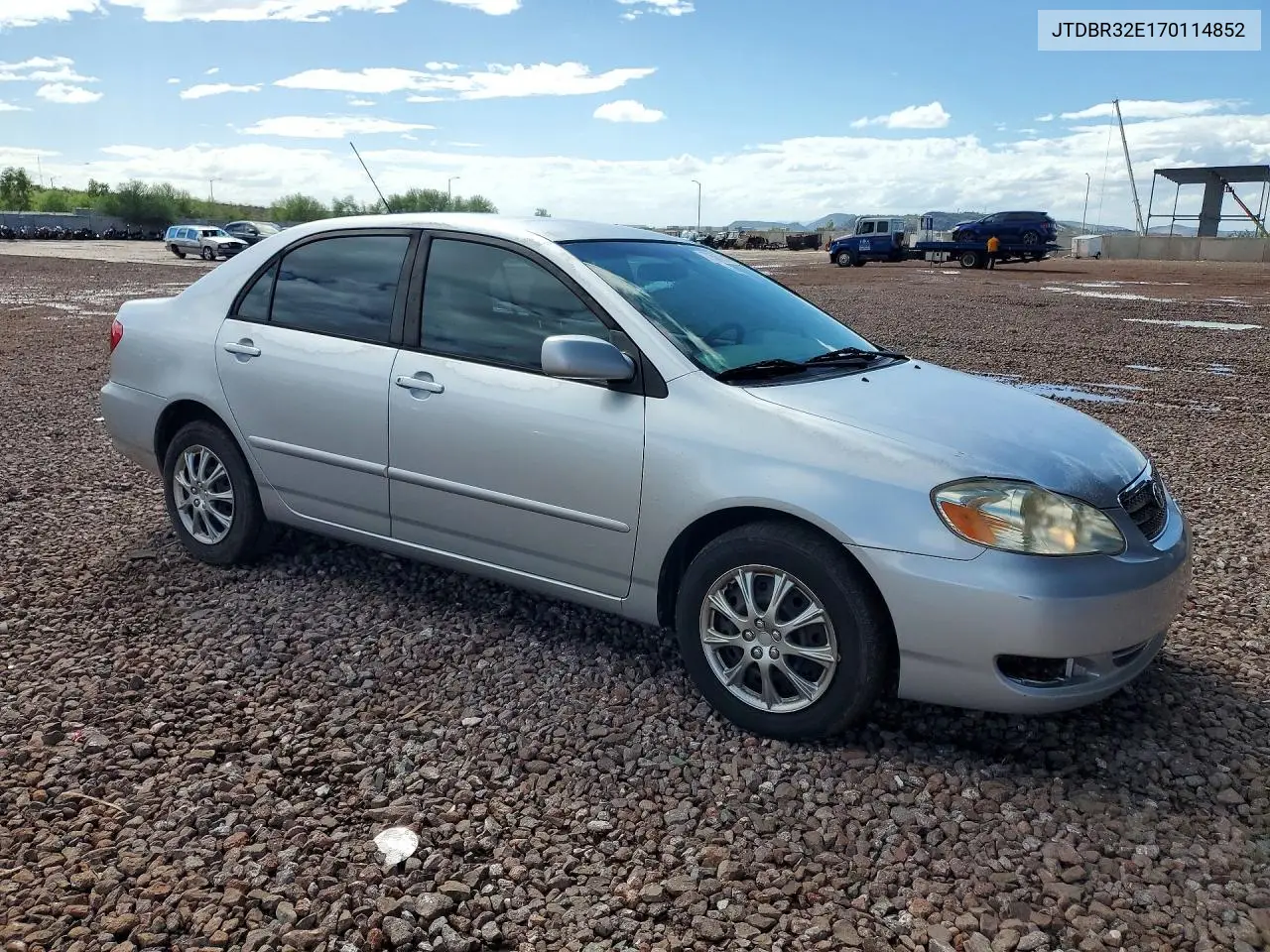 2007 TOYOTA COROLLA VIN JTDBR32E170114852 — фото 4