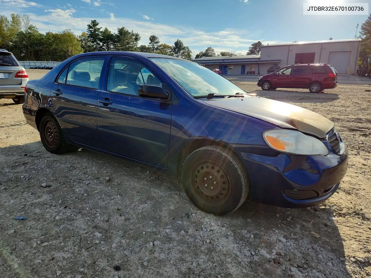 2007 TOYOTA COROLLA VIN JTDBR32E670100736 — фото 4