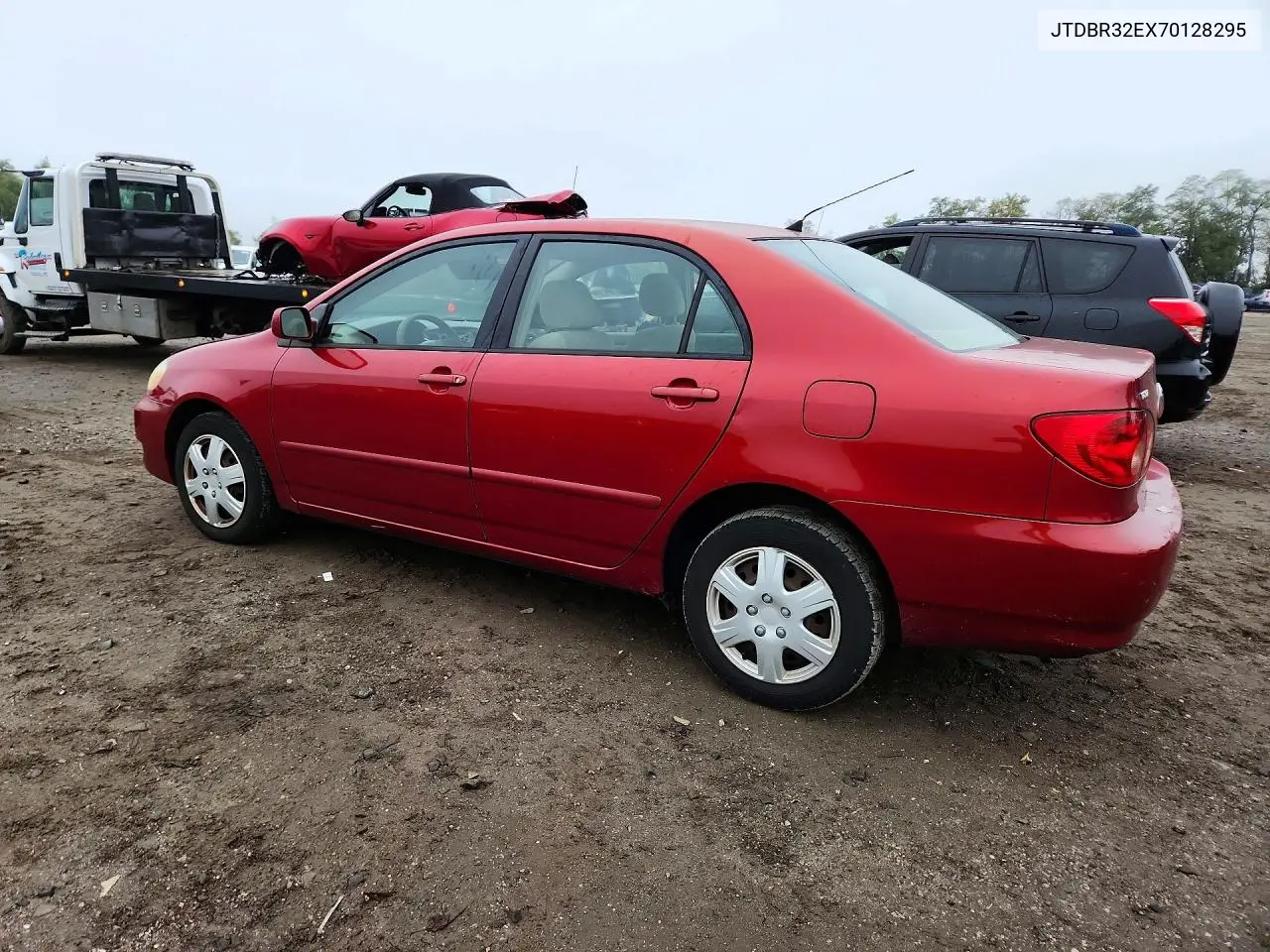 2007 TOYOTA COROLLA VIN JTDBR32EX70128295 — фото 2